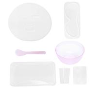 HAPINARY Creative Seaweed Mask Making Mold Set Silicone Facial Mask Molds for Women Easy to Use Diy Skin Care Kits Includes Face Eye and Neck for Hydrating