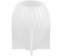 HAPINARY Creative Silicone Candle Mold for Candle Making, Dependable No Unpleasant Smell Material, White Pear-Shaped Mold Suitable for Family Gatherings and Holiday Decorations