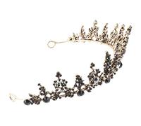 HAPINARY Crown Headdress for Brides Vintage Princess Hair Accessory for Weddings Parties and Special Occasions Elegant Design Lightweight Comfort and Stunning Brightness