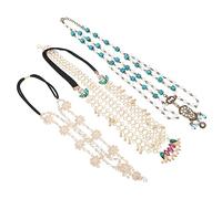 HAPINARY Crystal Pendant Tiara Headband for Women Wedding Headband Decor Bridal Headpiece Party Hair Accessory