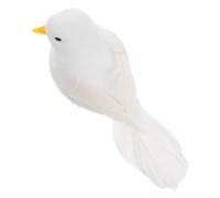 HAPINARY Cute Car Antenna Topper Exterior Decoration Cartoon White Dove Figurine Automotive Part Fit Roof Trunk Vehicle Accessory