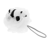 HAPINARY Cute Panda Bath Loofah Sponge for Soft Plush Polyester Material Gentle Exfoliating Body Scrubber Shower Puff for Bathing and Bath Time