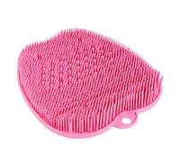 HAPINARY Dead Skin Remover Foot Massage Mat with Exfoliator Pads Pink Shower Foot Scrubber Cushion and Callus Removal in Bath and Spa Use