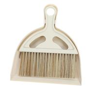 HAPINARY Desktop Broom and Dustpan Set Mini Cleaning Brush Hand Brush Dustpan Keyboard Cleaning Accessory Multi-Function Dust Pan