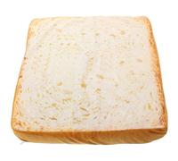 HAPINARY Detachable Toast Bread Shape Pet Cushion Soft Washable Mat for Cats Dogs Warm Plush Cartoon Cushion with Funny Bread Design Non-fading Pet Sleeping Pad for Home Travel Use