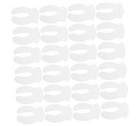 HAPINARY Disposable Cotton Eye Pads 1000 Pieces U-shaped Moisturizing Eye Care Patch for Facial Sensitive Skin
