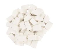 HAPINARY Disposable Makeup Powder Puff 100pcs Small Flat Latex Face Puff for Foundation Cosmetics Application Beauty Pads for Professional and Travel Use