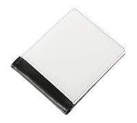 HAPINARY DIY Heat Transfer Card Holder Wallet Slim Blank Wallet for Sublimation Mirror Frame Single Side Portable Money Holder Purse for Crafts and Business Cards