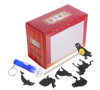 HAPINARY DIY Shadow Puppets Theater Kit for Interactive Storytelling Educational Shadow Puppets for Creative Drama and Science Learning Activities