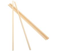 HAPINARY DIY Wooden Window Trim, 10 Pcs Triangular Molding Strips, 50Cm Long, Pine or Paulownia Wood for Screen Window Decoration and Craft Models