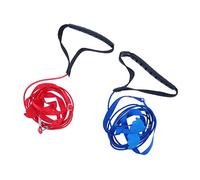 HAPINARY Djustable Bird Flying Harness Traction Rope 2pcs Set Keep Your Parrot Safe Enjoyable in The Sky