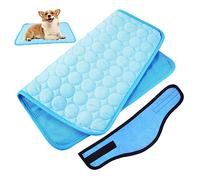 HAPINARY Dog Cooling Scarf Cooling Pad Dogs Breathable Durable Summer Pet Supplies