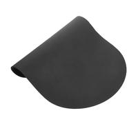 HAPINARY Dog Feeding Mat Absorbent Diatomaceous Earth Pet Bowl Mat Non- Design for Food and Water Quick Drying for Home Use Grey Shape
