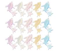 HAPINARY Dolphin Nail Accessories Mini Resin Figurines 250Pcs 3D Ocean Beach Charms Marine Life Nail Art Decorations for Women Summer Manicure Supplies