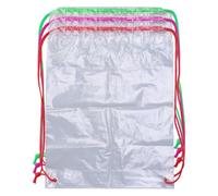HAPINARY Drawstring Bag Cotton Storage Organizer with Water-resistant Feature for Travel and School Use Easy to Wipe Storage Bag for Office Workers and Sports Fans Random Color