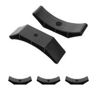 HAPINARY Dumbbell Holder Brackets Black 5pcs Rack with Hollow Structure Pp Material Minimizing Noise and Vibration for Weights and Dumbbells for Intensive Exercise Sessions and Training