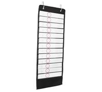 HAPINARY Educational Pocket Chart with Clear Pet Pockets for Classroom Schedule and Management Over Door Hanging Organizer for Teacher Planning Management and Responsibility Teaching Tool