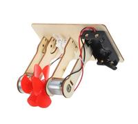 HAPINARY Educational Small Wind Generator Kit DIY Science Experiment for Portable Electricity Generator Model Fun Learning Developmental Skills Safe Materials