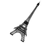 HAPINARY Eiffel Tower Cake Toppers Zinc Alloy Mini Statue with Drop-resistant Feature, Elegant Design for Birthday Parties and Dining Tables