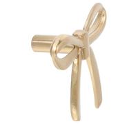 HAPINARY Elegant Brass Bowknot Drawer Handle in Golden Finish, 57x50x26mm, Featuring Universal Compatibility and Effortless Refurbishment for Furniture in Every Room