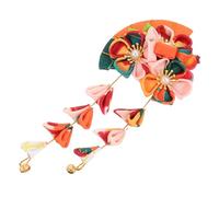 HAPINARY Elegant Japanese Flower Hair Band Traditional Geisha Style Hair Clip Hanfu Headwear Accessory