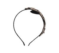 HAPINARY Elegant Rhinestone Headband for Women Charming Decorative Hairband Lightweight Bohemian Style Accessory for Parties and Daily Wear Friends and Family