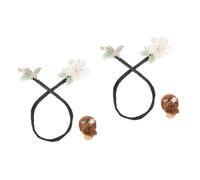 HAPINARY Elegant Rhinestones Hair Bun Maker Versatile Hair Styling Tool for Women for Travel Parties Music Festivals Premium Design