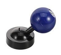 HAPINARY Engine Stop Button Cover with Ball Shaped Push Start Design, Metal Material with Easy Installation and Precision Engineering, Stylish Blue Ignition Button Protector for Car