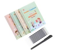 HAPINARY English Practice Book with Grooved Handwriting Copybook, Sturdy Paper Material, Long Time Use, for School Writing Training and Handwriting Improvement