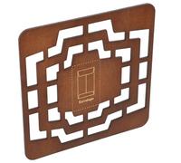 HAPINARY Envelope Making Template Envelope Making Stencil Vintage Design Coffee Wood Practical Convenient DIY Supply and Special Occasions