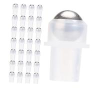 HAPINARY Essential Oil Roller Bottle Accessories 30pcs Metal Roller Balls Plastic Inserts