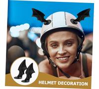 HAPINARY Evil Wings Helmet Accessories Wing Crafts for Motorcycle Helmets DIY Decoration for Covering Damage Enhancing Style
