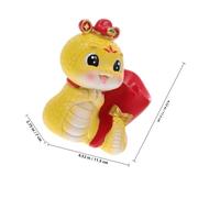 HAPINARY Feng Shui Snake Pencil Holder Resin Desk Organizer for Pens and Pencils Chinese Zodiac Snake Figurine for Home Office Decor Multifunctional Pen Cup with Luck Charm
