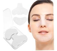 HAPINARY Film 200 Sheets Face Patches for Double Chin Pore Strips Nose Patches Removal Soft Cotton Material