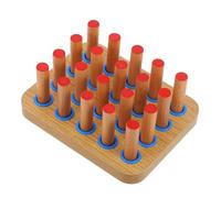 HAPINARY Finger Strengthener Pegboard for Hand Rehabilitation Small Size Hand and Finger Strength Training Tool for Stroke Seniors and Fine Motor Skills Exercises