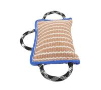 HAPINARY Flax Dog Bite Pillow for Training Tough Tug for Puppy Interactive Play Enhances Handler Dog Communication Tear Resistant Chew for Skill Development and Positive Behavior