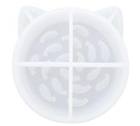 HAPINARY Flexible Silicone Mold and Delicate Details, Easy to Clean with Fish Shape Slow Feeder Bowl Mould for Pet Bowl DIY for Handmade Crafts and Pet Dish Making