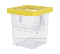 HAPINARY Floating Fish Isolation Box Aquarium Divider Acclimation Hatchery for Shrimp Clownfish Guppy Suction Cups