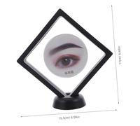 HAPINARY Floating Frame Eyebrow Shape Display Board Transparent Film Cosmetic Stand for Makeup Artists Beauty Salons Versatile Eyebrow Design Visualization Tool
