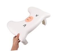 HAPINARY Foldable Abs Toilet Squat Stool with Non Slip Feet Ergonomic Bathroom Step Stool for Pregnant Women Easy Clean Durable Footrest to Squatting Posture and Prevent Constipation