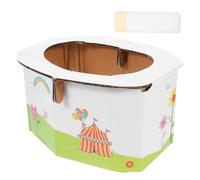 HAPINARY Foldable Baby Travel Potty with 5 Disposable Liners, Portable Paper Toilet for Toddlers and Infants, Lightweight Foldable Toilet Seat for Potty Training Outdoors and Travel