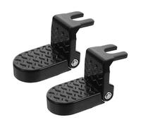 HAPINARY Folding Bike Rear Foot Pedals Non-slip Passenger Foot Pegs for Electric and Mountain Bikes Foldable Rear Seat Footrests for Two-person Riding