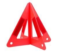 HAPINARY Folding Reflective Warning Triangle Safety Sign for Cars Durable Weatherproof Roadside Emergency Reflector Quick Setup Foldable Design for Trunks and Construction Sites