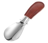 HAPINARY Folding Shoe Horn Portable Travel Stainless Steel Socks Slider Tool for Seniors and Boys and Girls Easy Use at Home Outdoors