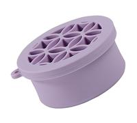 HAPINARY Folding Silicone Makeup Brush Cleaning Bowl 1 Piece Quick Drying Makeup Brush Cleaner for Easy Washing and Storage Suitable for Professional and Home Use