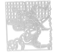 HAPINARY Football Team Cutting Dies Durable Carbon Steel Embossing Stencil for DIY Scrapbooking Card Making and Craft Projects for Family Fun and Creative Education
