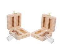 HAPINARY for Keepsakes Umbilical Cord and Fetal Hair Storage Lid Keepsake Box for Shower Elegant Design
