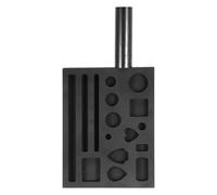 HAPINARY Gold Silver Smelting Mold: Graphite Ingot Mold for Casting Gold Silver Aluminum Copper Brass - 16 Holes in Long Strip Heart Round Square for Melting Refining