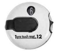 HAPINARY Golfing Scoring Hat Clip Portable Lightweight Mini Golf Stroke Counter with Clip Type Score Keeper for Golf Caps, White