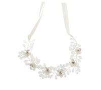 HAPINARY Gorgeous Bridal Headwear Elegant Rhinestone Flower Hairband for Women and Girls